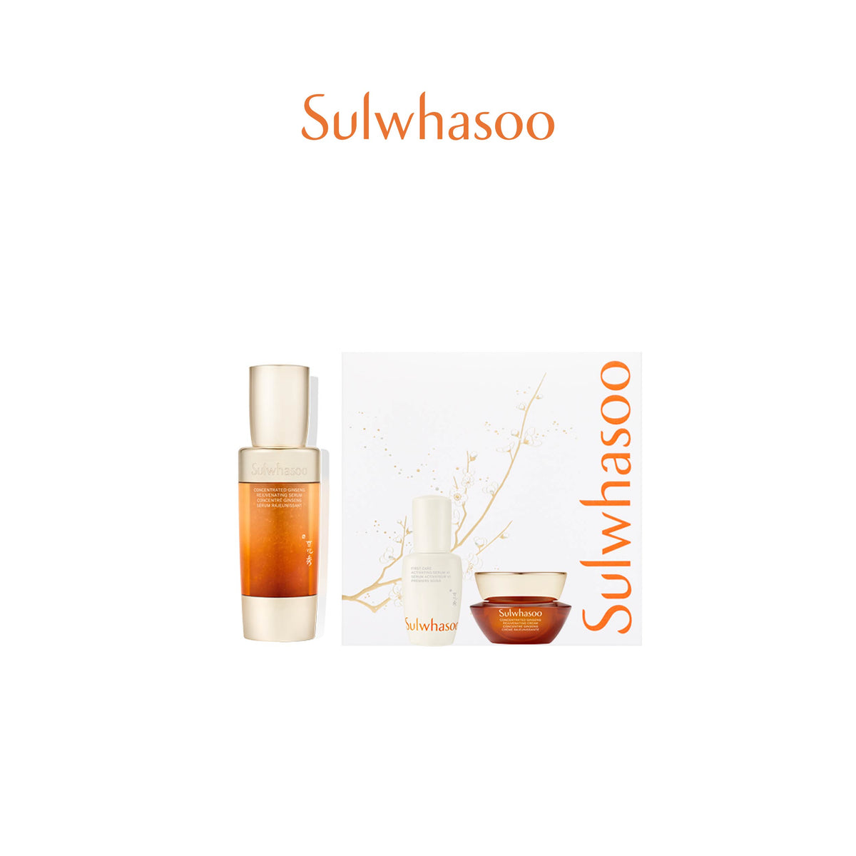 [Holiday Exclusive] Concentrated Ginseng Rejuvenating Serum 50ml Set
