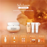 Essential Firming Cream EX - เอสเซนเชียล รีไวทัลไลซิ่ง ครีม อีเอ็กซ์ เติมความชุ่มชื้นอย่างล้ำลึกเสริมความยืดหยุ่นผิวเพื่อผิวที่ดูอ่อนเยาว์และกระชับขึ้นอย่างเห็นได้ชัด