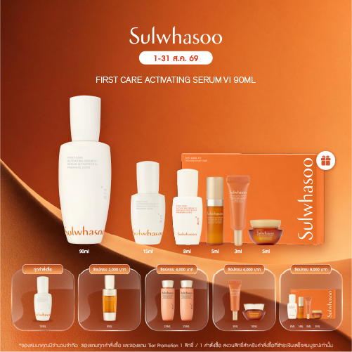 First Care Activating Serum VI 90ml เซรั่มบูสต์ผิวแข็งแรง ชะลอสัญญาณแห่งวัย สู่ผิวดูอ่อนเยาว์ สุขภาพดี