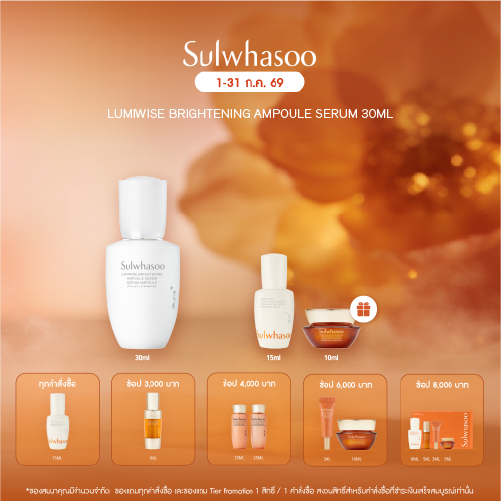 [NEW] SULWHASOO LUMIWISE Brightening Ampoule Serum