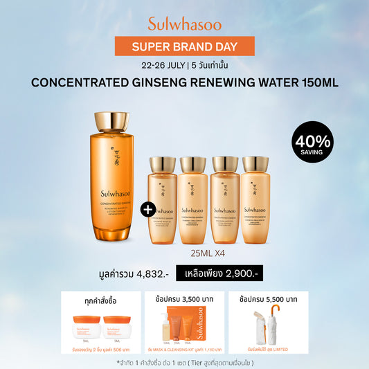 Concentrated Ginseng Renewing Water EX 150ml